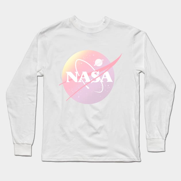 Nasa aesthetic Long Sleeve T-Shirt by SmolKitsune
